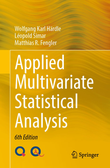 Applied Multivariate Statistical Analysis, 6th edition