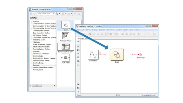 6 Steps To An On-off Controller Using Stateflow - MATLAB & Simulink