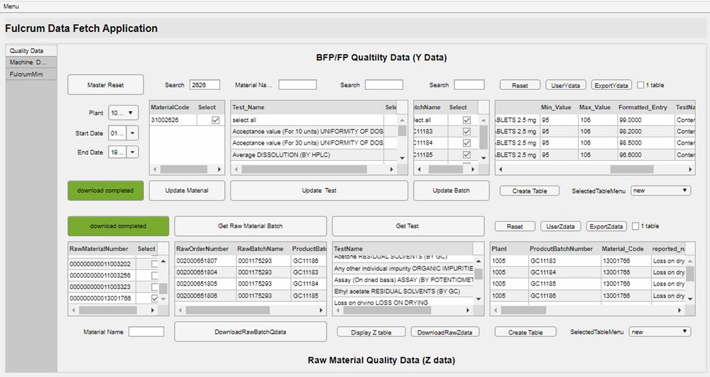 西普拉的 Web App 在 MATLAB 中构建，可显示利用机器学习模型对大量药品生产数据进行分析的结果。