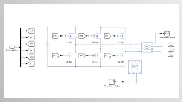 了解如何使用 Simscape Electrical 对三相逆变器建模。