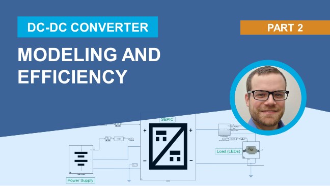 Learn how to model a DC-DC converter in Simscape and use simulation results to generate efficiency maps for the diode and the power switch.