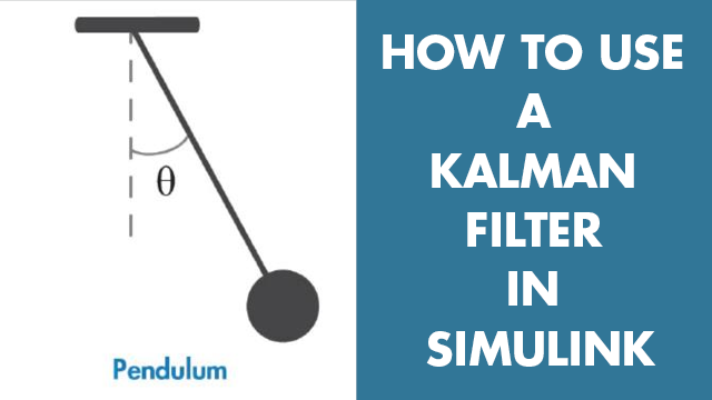 Estimate the angular position of a simple pendulum system using a Kalman filter in Simulink. You will learn how to configure Kalman filter block parameters such as the system model, initial state estimates, and noise characteristics.