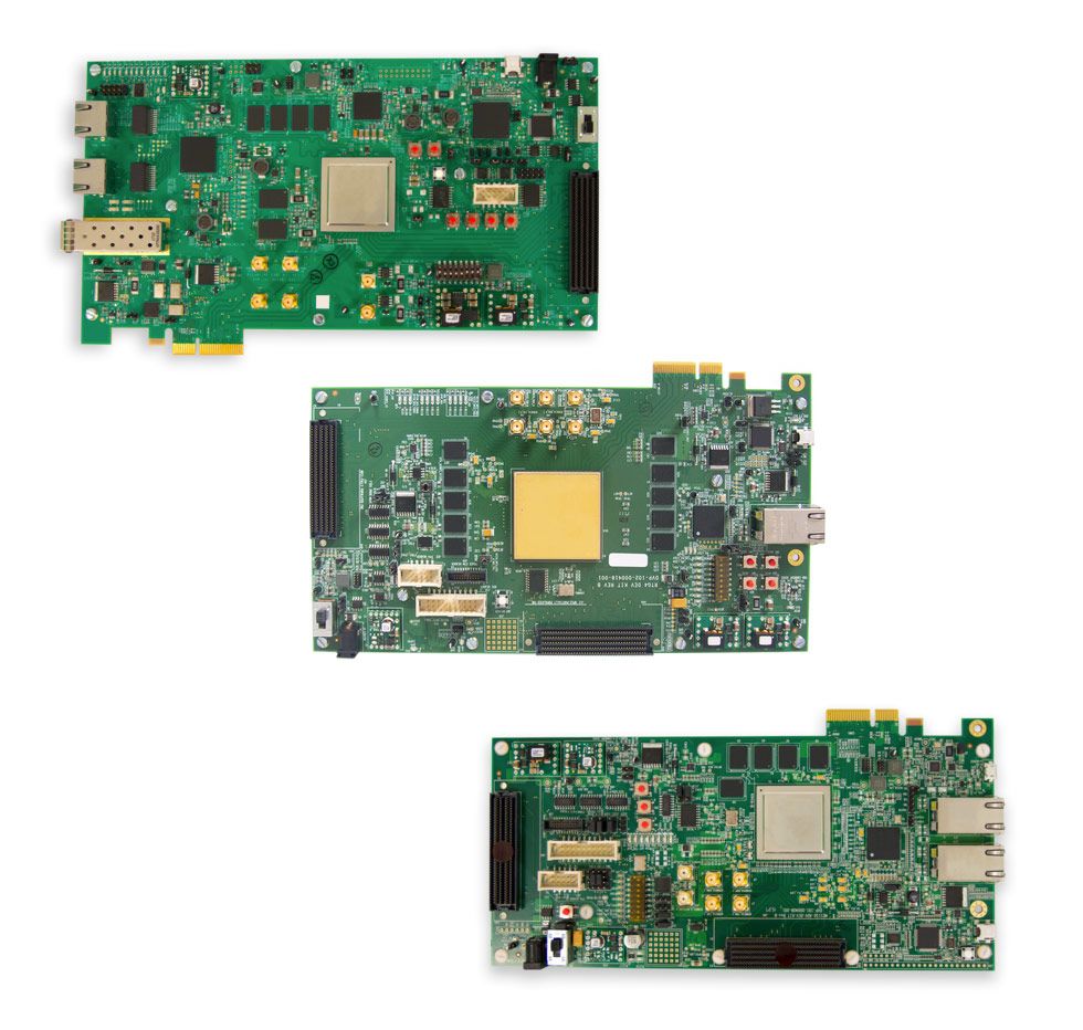 Microchip PolarFire, RTG4, and SmartFusion2 development kits