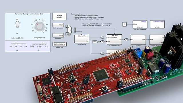 C2000 Microcontroller Blockset - Hardware Support - MATLAB & Simulink