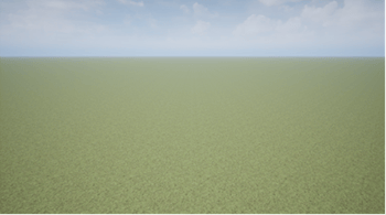 Empty grass scene