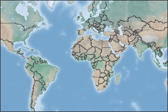 'colorterrain' basemap.