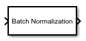 Batch Normalization Layer block