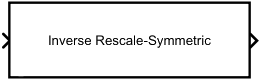 Inverse Rescale-Symmetric block