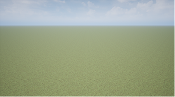 Empty grass scene