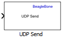 UDP Send block