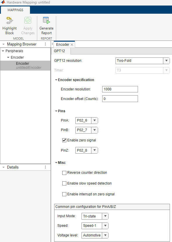 Encoder Peripheral