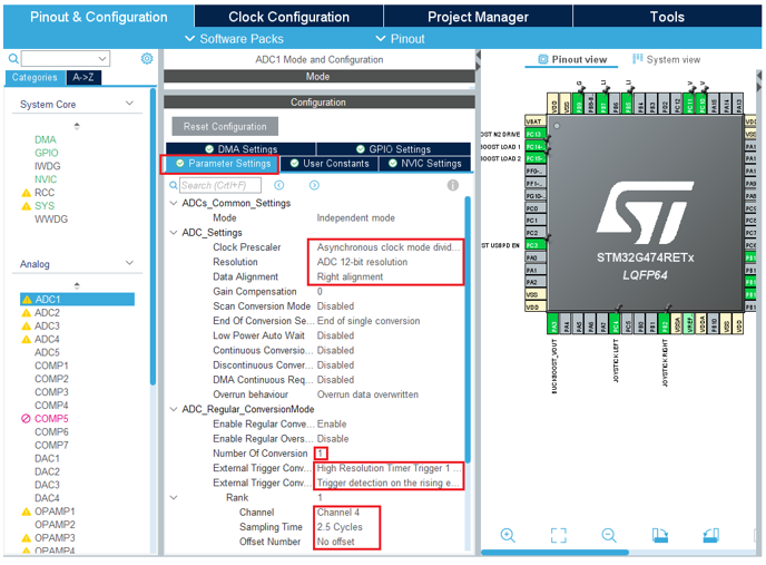 STM32CubeMX ADC