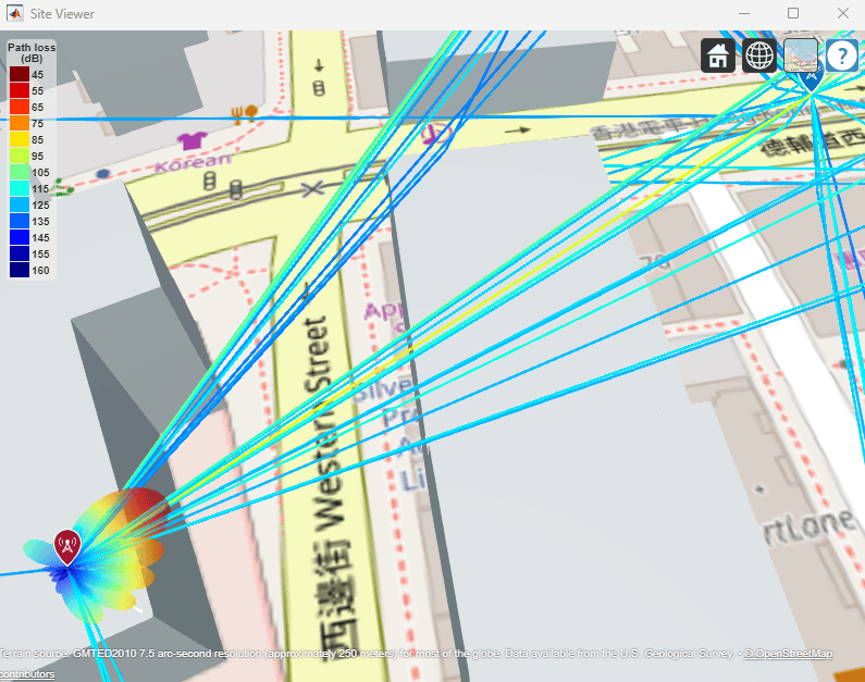 5G Beamforming with Ray Tracing Channels