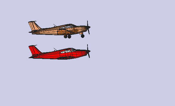 Overlaying Simulated and Actual Flight Data