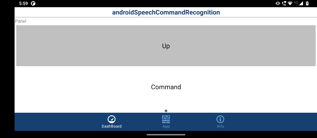 Recognize and Display Spoken Commands on Android Device