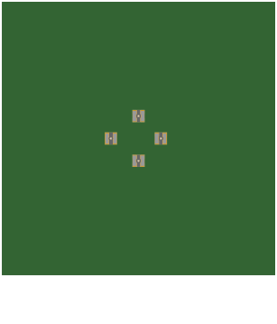 Bottom view of the PCB