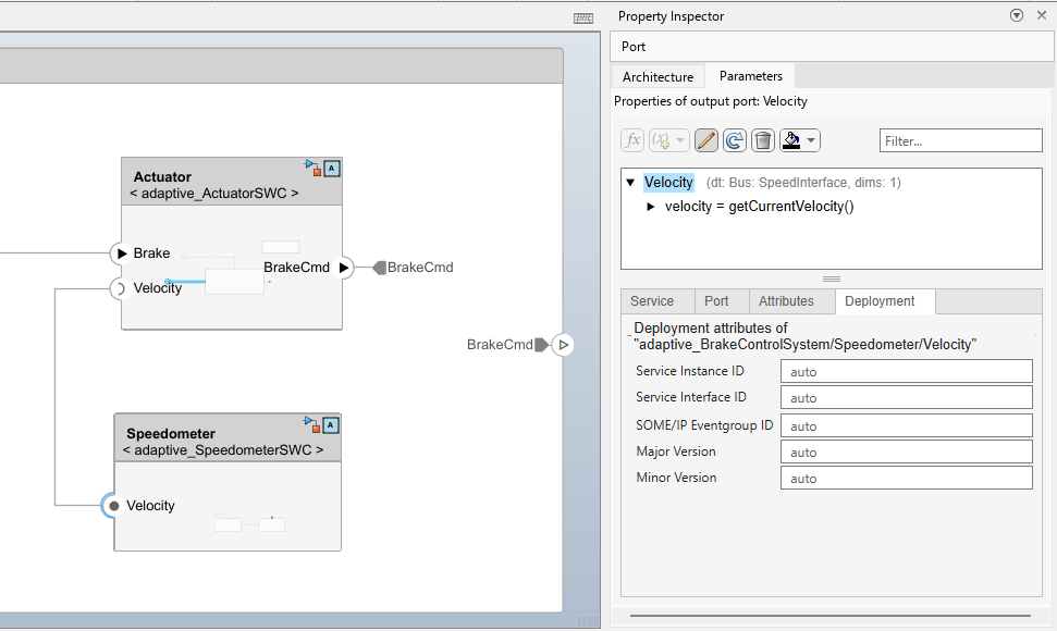 Author AUTOSAR Adaptive Compositions with Software Architectures