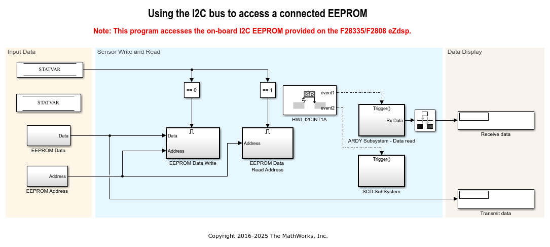 Using the I2C Bus to Access Sensors