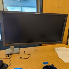 Sample image of a desktop monitor used as input for network prediction