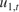 $u_{1,t}$