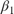 $\beta_1$