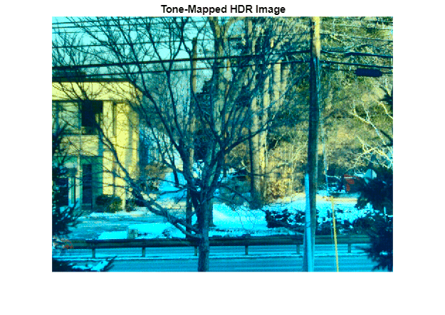 Capturing a High Dynamic Range Image in MATLAB