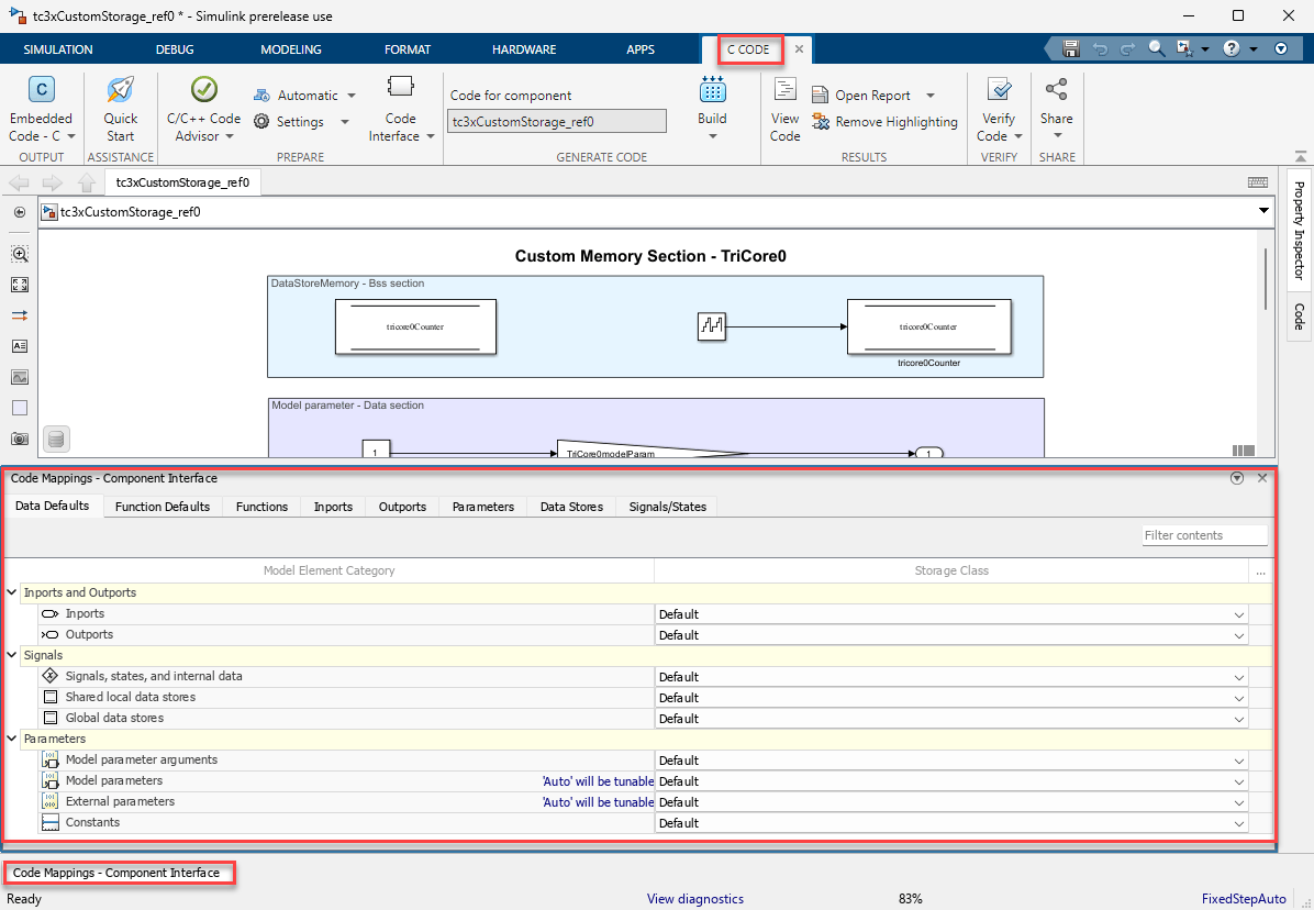 Custom Storage Class for Infineon AURIX TC3x Microcontrollers