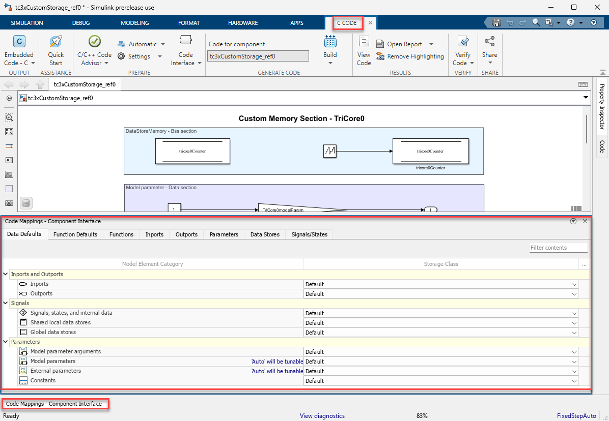 Custom Storage Class for Infineon AURIX TC3x Microcontrollers
