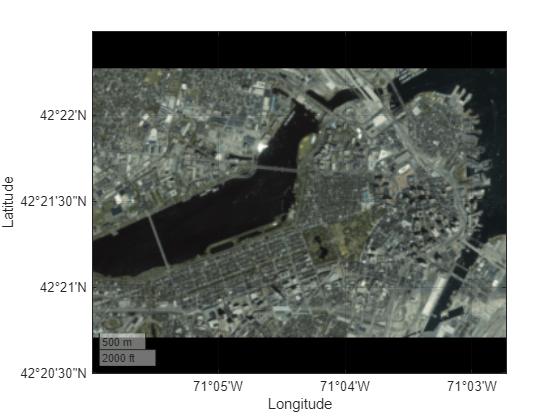 Figure contains an axes object with type geoaxes. The geoaxes object is empty.