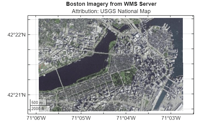 Figure contains an axes object with type mapaxes. The mapaxes object contains an object of type rasterimage.