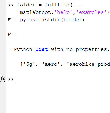 在 MATLAB 中使用 Python str 变量