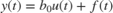 $$y\left( t \right) = {b_0}u\left( t \right) + f\left( t \right)$$