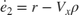 $\dot{e}_2 = r-V_x\rho$