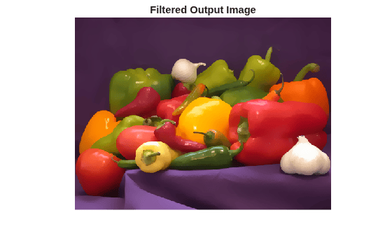 Perform Edge-Preserving Image Smoothing Using OpenCV in MATLAB