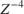 $Z^{-4}$