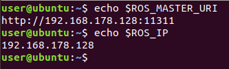 Ubuntu virtual machine environment variables