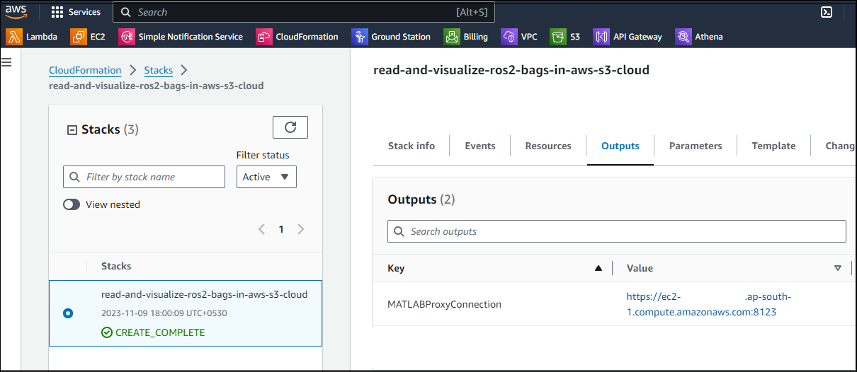 AWS Cloud ROS Bag Visualization