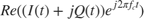 $$Re((I(t) + j Q(t)) e^{j2\pi f_c t})$$