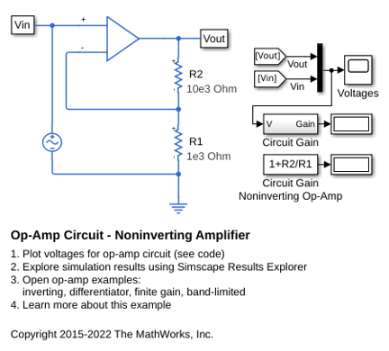 Op-Amp Circuit - Noninverting Amplifier