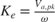 $K_e=\frac{V_{a,pk}}{\omega}$