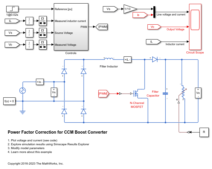 Power Factor Correction for CCM Boost Converter
