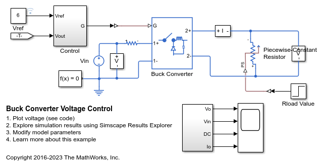 Buck Converter Voltage Control