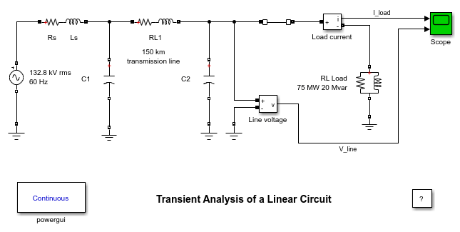 Transient Analysis of a Linear Circuit