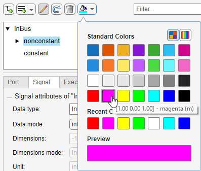 Pointer paused on magenta