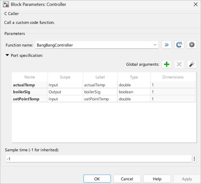 Compare the Port specification table you created with this Port specification table.