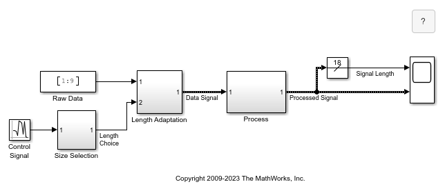 Variable-Size Signal Length Adaptation