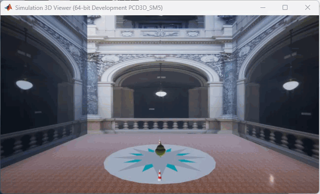 使用 Simulink 3D Animation 的傅科摆模型