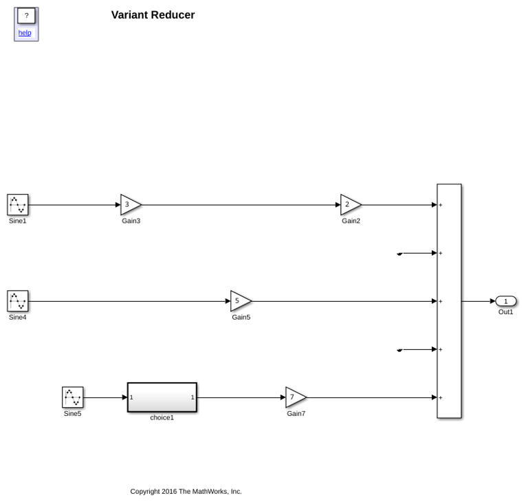 Variant Model Reduction - MATLAB & Simulink