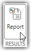 Mouse pointing to Report button for Model Maintainability Dashboard
