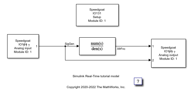 向 Simulink 模型添加 I/O 模块